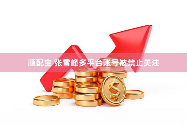 顺配宝 张雪峰多平台账号被禁止关注